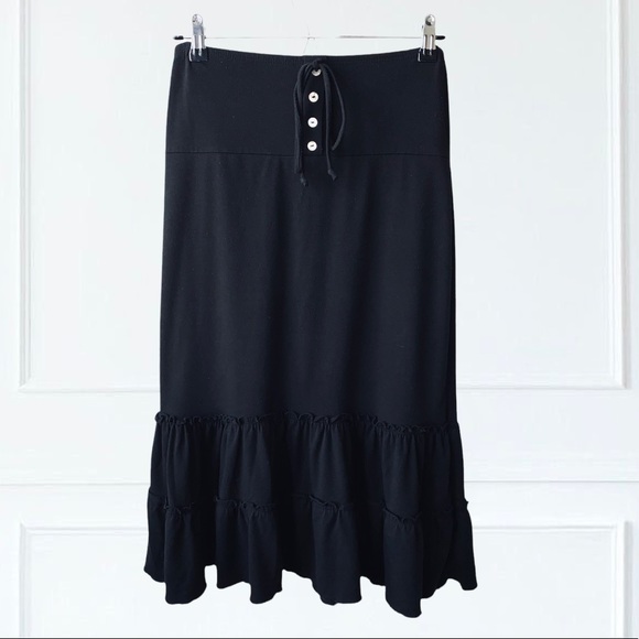 Lucy Love Dresses & Skirts - Vintage Black MIDI Skirt Lucy Love